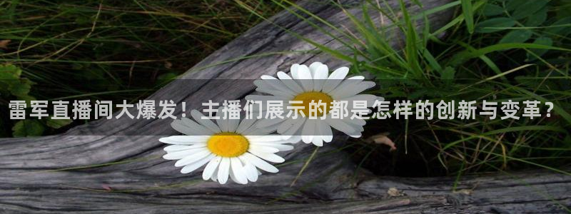 熊猫体育手机版：雷军直播间大爆发！主播们展示的都是怎样的创新与变革？